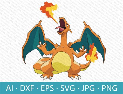 charizard pokemon svg.
